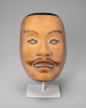 Mikazuki (male deity) Noh mask, 16th century.