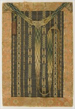 Textile Wrapper for Jingoji Sutras, 12th century.