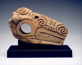 Handle in the Form of an Animal Head, c. 1000-300 B.C.