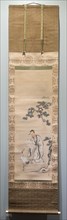 Fei Jiang-fang with a Crane, Edo period, late 17th-early 18th century. Fei Jiang-fang was a legendary magician who was said to have had the power of shrinking and collecting mountains, streams, birds,...