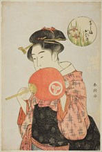 The Waitress Ohisa of the Takashimaya, c. 1792/93.