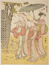 Asuka Hill (Asukayama), from the series "Five Hills of Edo (Koto no gozan)", c. 1780/1801.