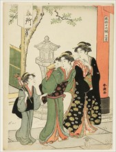 The Eleventh Month (Juichigatsu), from the series "Popular Customs of the Twelve Months (Fuzoku juni ko)", c. 1780/1801.
