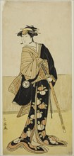 The Actor Iwai Hanshiro IV as Tonase (?) in the Play Kanadehon Chushingura (?), Performed at the Kiri Theater (?) in the Eighth Month, 1787 (?), c. 1787.