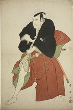 The Actor Matsumoto Koshiro IV as Kakogawa Honzo in the Play Kanadehon Chushingura, Performed at the Kawarazaki Theater in the Fifth Month, 1795, c. 1795.