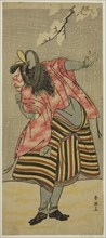 The Actor Ichikawa Danjuro V as Hei Shinno Masakado in the Play Hana no O-Edo Masakado Matsuri, Performed at the Ichimura Theater in the Eleventh Month, 1789, c. 1789.