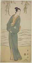 The Actor Segawa Kikunojo III as Chokichi in the Play Suda no Haru Geisha Katagi, Performed at the Kiri Theater in the First Month, 1796, c. 1796.