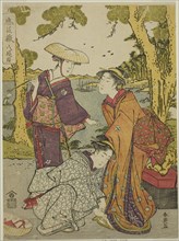 Act Eight: The Bridal Journey from the play Chushingura (Treasury of the Forty-seven Loyal Retainers), early 1790s.