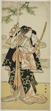The Actor Segawa Kikunojo III as Lady Tomoe (Tomoe Gozen) in the Play Yasa Gumbai Miyako no Jindori, Performed at the Miyako Theater in the Eleventh Month, 1793, c. 1793.