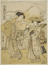 Act Eight: Bridal Journey, from the play "Treasury of Loyal Retainers (Chushingura)", Japan, c. 1779/80.