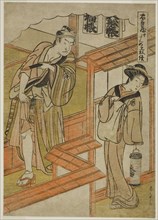 Act Ten: The Amakawaya from the play Chushingura (Treasury of Loyal Retainers), Japan, c. 1779/80.
