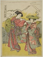 Act Eight: Bridal Journey from the play Chushingura (Treasury of Loyal Retainers), Japan, c. 1779/80.