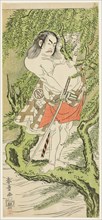 The Actor Nakamura Sukegoro II in the role of a chivalrous commoner (otokodate), Japan, c. 1768/70.