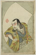The Actor Ichikawa Tsunazo, from "A Picture Book of Stage Fans (Ehon butai ogi)", Japan, 1770.