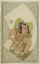 The Actor Ichikawa Shoemon, from "A Picture Book of Stage Fans (Ehon butai ogi)", Japan, 1770.
