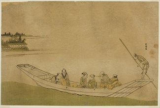 Ferryboat, Japan, c. 1798.