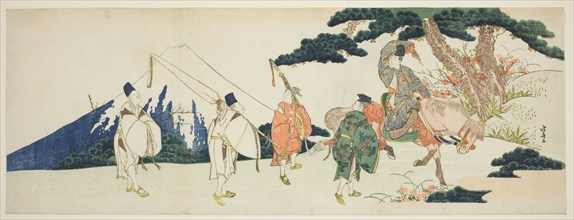 The Eastern Journey of the Celebrated Poet Ariwara no Narihira, Japan, c. 1806.