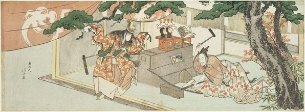 The Swordsmith Munechika and the God of Inari, Japan, 1805.