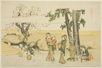 A Wayside Scene (Oji), Japan, 1801-04.