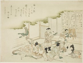 The Seven Gods of Good Fortune, Japan, 1809.