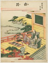 Yui, from the series ""Fifty-three Stations of the Tokaido (Tokaido gojusan tsugi)"", Japan, c. 1806.