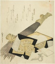Burdock Root (Kurama gobo), from the series "A Selection of Horses (Uma-zukushi)", Japan, 1822.