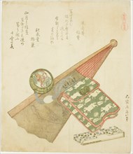 Horse Iris Pattern (Koma shobu), from the series "A Selection of Horses (Uma-zukushi)", Japan, 1822.