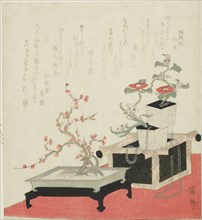 New Year’s Flower Arrangement, Japan, c. 1820s.