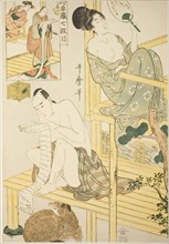 Act Seven, from the series "Treasury of the Loyal Retainers (Chushingura) (Shichi-damme)", Japan, c. 1801/02.