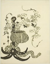An Arrangement of Morning Glories (Asagao), Japan, c. 1796.