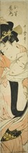 Choemon Carrying Ohan on His Back, Japan, c. 1801.