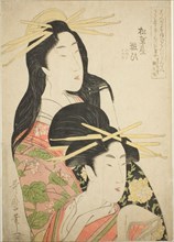 The Courtesan Yosooi of the Matsubaya, Japan, c. 1799.