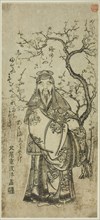 Sugawara Michizane crossing to China (Toto Tenjin), Japan, c. 1770s.