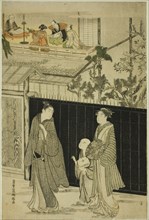 Returning from a Poetry Gathering, Japan, c. 1785/89.