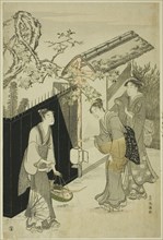 Returning from a Poetry Gathering, Japan, c. 1785/89.