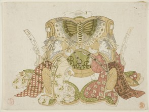 Soga no Goro, Oiso no Tora, and Kewaizaka no Shosho, Japan, 1809.