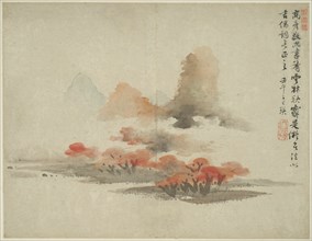Landscape in the Style of Ancient Masters: after Gao Kegong (1248-1310), China, Ming dynasty (1368-1644), 1642.