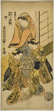 The Daruma Overcoat (Haori Daruma), from "Three Pictures of Harmony (Waki sanpukutsui)", c. 1725/30.