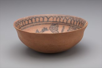 Painted Bowl with Fish and Lotus Design, 5th century. Ancient region of Gandhara (modern Pakistan).