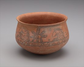 Painted Bowl with Faunal and Floral Design, 5th century. Ancient region of Gandhara (modern Pakistan).