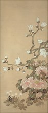 Peonies, Magnolia, and Dandelions, 18th century.