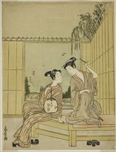 Young Couple Enjoying the Cool of Evening, c. 1771/72.
