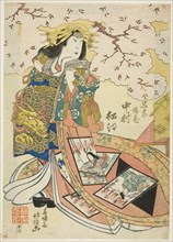 The Actor Nakamura Matsue III as Keisei Agemaki, early 19th century.