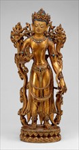 Bodhisattva Maitreya with Fear-Not Gesture (Abhayamudra), 15th century.