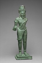 God Shiva as a Deified King, Angkor period, 13th century.
