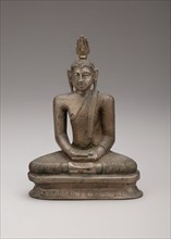 Buddha Seated in Meditation (Dhyanamudra), Kandyan period, 18th century.