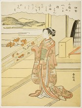 Ise, from an untitled series of Thirty-six Immortal Poets, c. 1767/68.