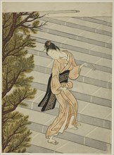 Climbing the steps one hundred times, c. 1765.