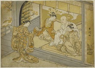 Hotoke Gozen Dancing before Taira no Kiyomori, 1765.