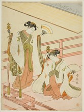 The Dance of the Shrine Maidens Ohatsu and Onami, c. 1769.